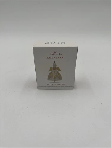 Hallmark 2018 Littlest Angel Miniature Keepsake Ornament Mini Christmas Angel