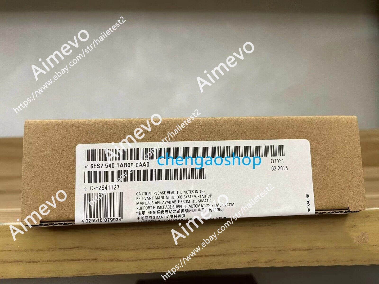 1PCS NEW Siemens 6ES7 540-1AB00-0AA0 ( ) #U2894D YG/