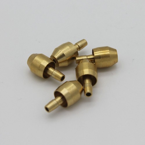 Brake Olive Head For Hayes 5.4mm tubing Golden 5pcs Metal Hydraulic Bike - Picture 7 of 7