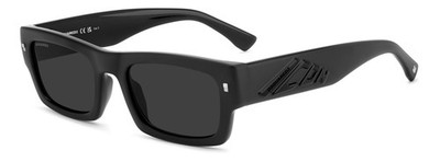 Dsquared2 Sonnenbrillen ICON 0027/S  003/IR Schwarz Grau Herren 