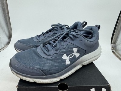 Under Armour Charged Assert 10 Running Sneakers Men's Academy White Low Top - 11