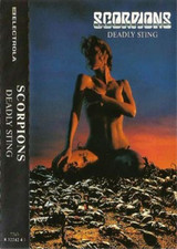 SCORPIONS Deadly sting versione audio cassetta  Cassette 