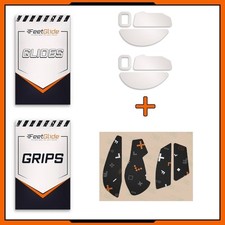 FeetGlide PTFE Mouse Skates  Grip Tape Bundle for Razer Basilisk Mobile