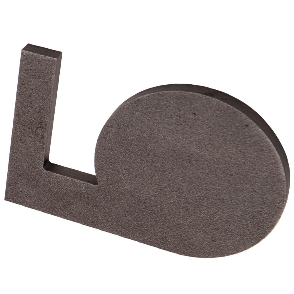 6x 4" X 3/8" NM500 Steel Shooting Range Target Dueling Trees Pad with Pivot Tube