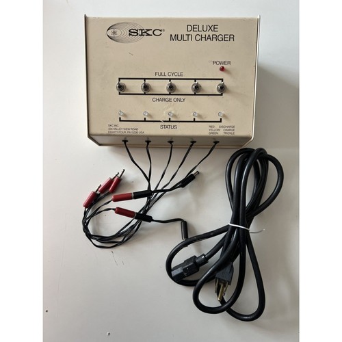 SKC 5 Station Deluxe Multi Charger for Air Sampling Pumps Model Number 223-404