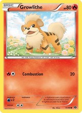 Pokemon TCG Next Destinies Growlithe 11 11/99 Common on eBay