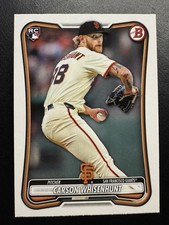 2026 Bowman Carson Whisenhunt 16 San Francisco Giants RC Paper