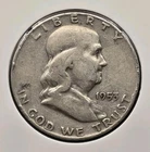 1953-D 50C 90% SILVER Franklin Half Dollar