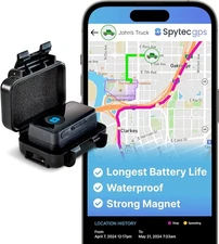 Spy Tec GPS Mini GPS Smart Tracker for Vehicles, Cars, Trucks, Loved Ones, GPS T