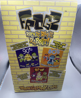 ⚠️メルカリ以外には出品してません⚠️ G-IDEZ ORGANIZED RHYME 2005 Gemmy Frogz Hip-Hop Dancing Frog 