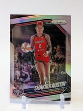 Shakira Austin 2025 Panini Prizm WNBA #81 Silver Prizm - Washington Mystics