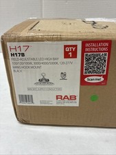 RAB H17B Round LED High Bay Color / Wattage Adjustable up to 22,224LM
