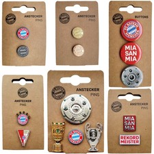 FC Bayern München Pin Pins Deutscher Meister DFB Pokal Champions League FCB Logo