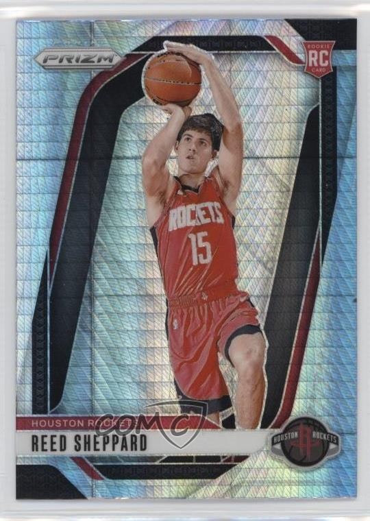 2024-25 Panini Prizm Hyper Prizm Reed Sheppard #268 12l9