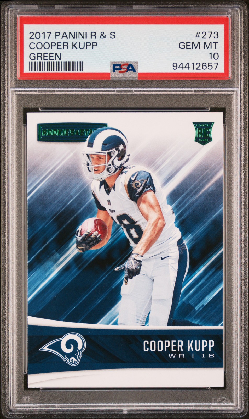 Cooper Kupp Panini Rookies & Stars #273 Green