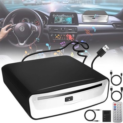 CD-Player Auto USB Anschluss | Universal Laufwerk mit 1M Kabel &Decoder |AUX/USB