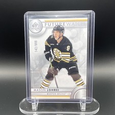 Upper Deck 2023-24 SP Authentic Mason Lohrei #169 Serial #/999 Bruins