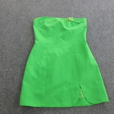 Amanda Uprichard Dress Womens S Green Straple...