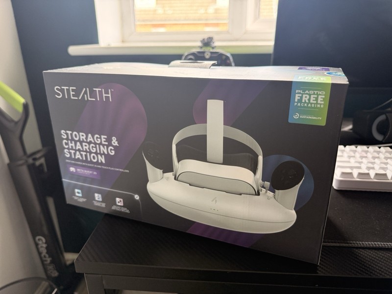 Storage And Charging Station For Meta Quest 3