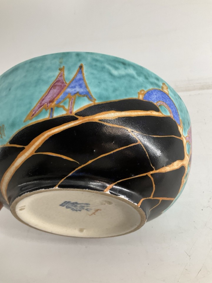 Clarice Cliff Inspiration Bizaare Bowl c.1930 Inspiration Caprice ...