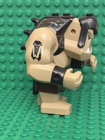 LEGO Castle: Fantasy Era Troll, Dark Tan w/ Black Armor & Club 