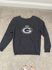 Women&rsquo;s Green Bay Packers Crew Neck Sweatshirt NFL &lsquo;47 Small Gray