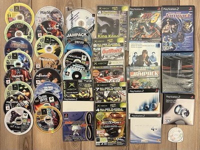 Lot Of 38 PlayStation PS1 PS2 Xbox PSP Demo Games & Start Up Disc Only Untested