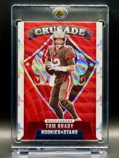 Tom Brady 2021 Panini Rookies & Stars Red Wave Prizm Crusade #CR-2 Buccaneers