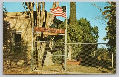 CASA de RANCHO CUCAMONGA John Rains House CA Vintage Chrome Postcard