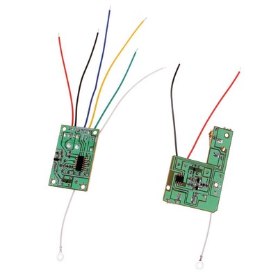 4CH Fernbedienung 27MHz Schaltung PCB & Empfänger Platine Funksystem