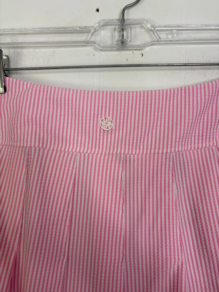 Falda Lilly Pulitzer para mujer 10 Luxletics Priska Skort plisada textura Seersucker Foto 4 de 4
