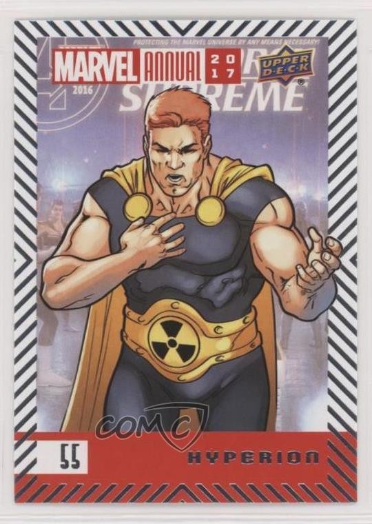 2017 Upper Deck Marvel Annual Hyperion #55 0p3