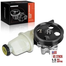 Power Steering Pump, with Pulley  Reservoir, Pump with Pulley  Reservoir