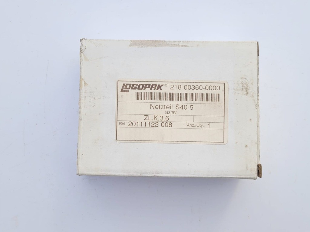 Mean Well Power Supply 05231854 S-40-5 +5V 8A