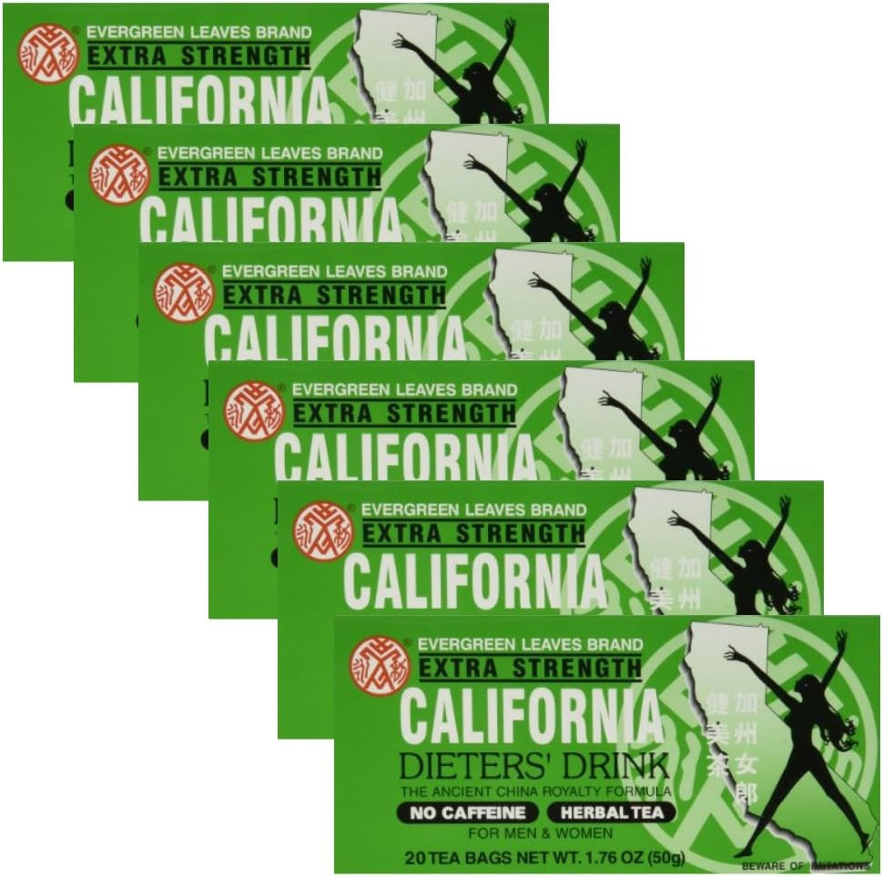 Extra Strength California Dieters Drink 20 Count Pack Of 6