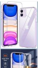 Magnet Case 4Tempered Glass Screen Protector For iPhone 15 14 13 12 11 Pro Max
