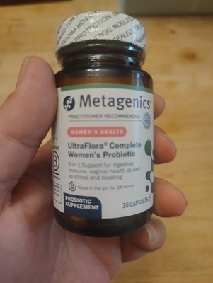 Metagenics UltraFlora Womens Probiotic 30 Capsules Vaginal Urinary Tract Health