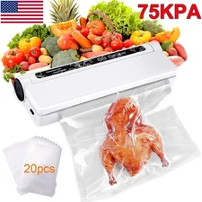 Commercial Vacuum Sealer Machine Seal a Meal Food Saver System With 20 Free Bags
