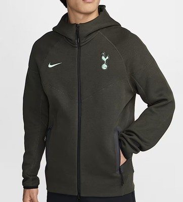 Nike Tech Fleece Tottenham Hotspur FC Sweatshirt Jacket, Size XXL