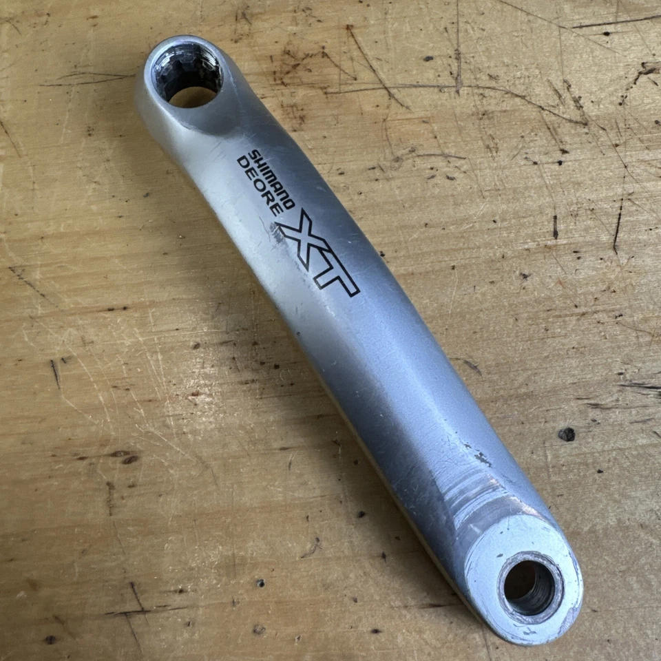 Brazo de manivela izquierdo Shimano Deore XT FC-M751 180mm solo repuesto Foto 2 de 4
