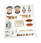Water Transfer Sticker Set For Bsa Vintage Motorcycle