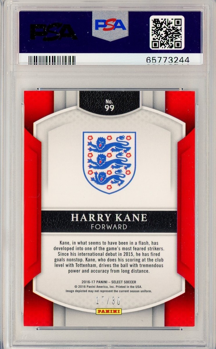 2016-17 Panini Select - Terrace Harry Kane #99 Tie-Dye Prizm /30 2016-17 Panini Select - Terrace Harry Kane #99 Tie-Dye Prizm /30