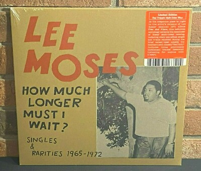 LEE MOSES - How Much Longer Must I Wait? Ltd SPLIT COLORED VINYL LP New+Sealed!