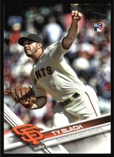 2017 Topps Ty Blach  Rookie  #625 San Francisco Giants
