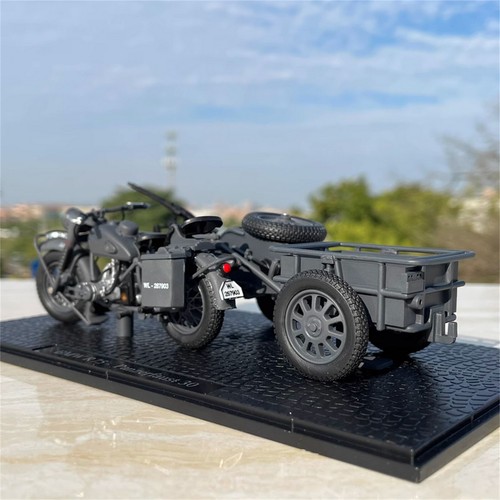 1/24 German WWII R75 Panzerfaust 30 Motorcycle Plastic Model Souvenir Gift - Picture 9 of 12