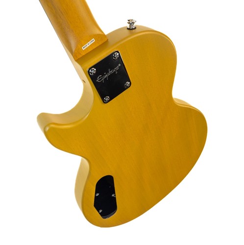 Epiphone Les Paul Special 1 P-90 limited edition worn yellow electric guitar - Picture 12 of 17
