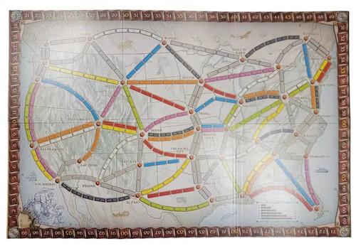 Ticket To Ride Days Of Wonder Strategy Board Game 100% Complete - Picture 4 of 4