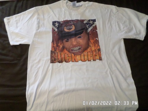 NEW Rebel/Redneck T-Shirts: "Buck Off!" (White) LOTS of Sizes & Colors - Picture 2 of 2
