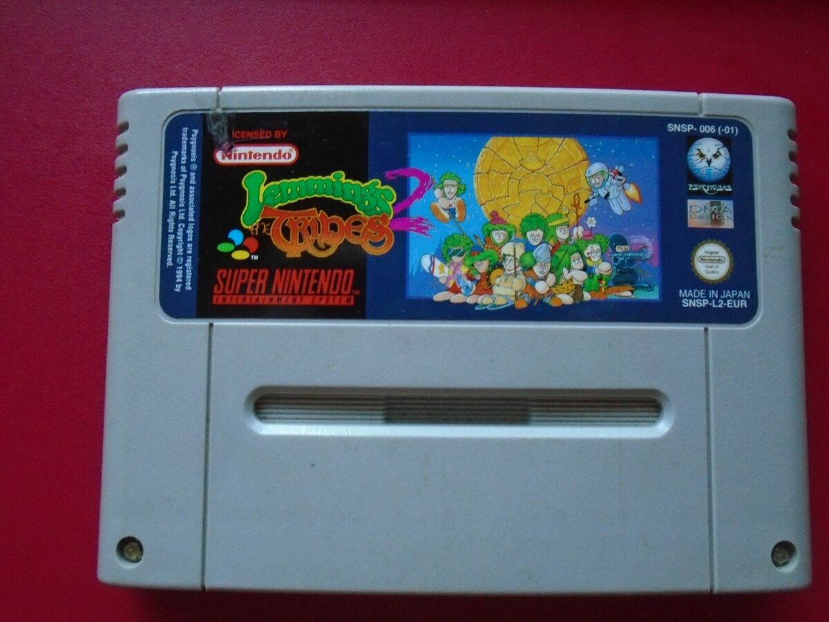 Lemmings 2: The Tribes (Super Nintendo Entertainment System, 1994