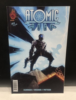 Atomic Robo #1 Comic Red Five Comics 2007 Wegner